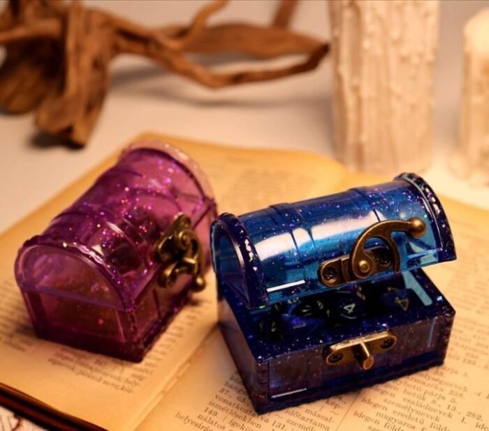 قالب سليكون على شكل صندوق