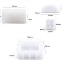 قالب سليكون على شكل صندوق