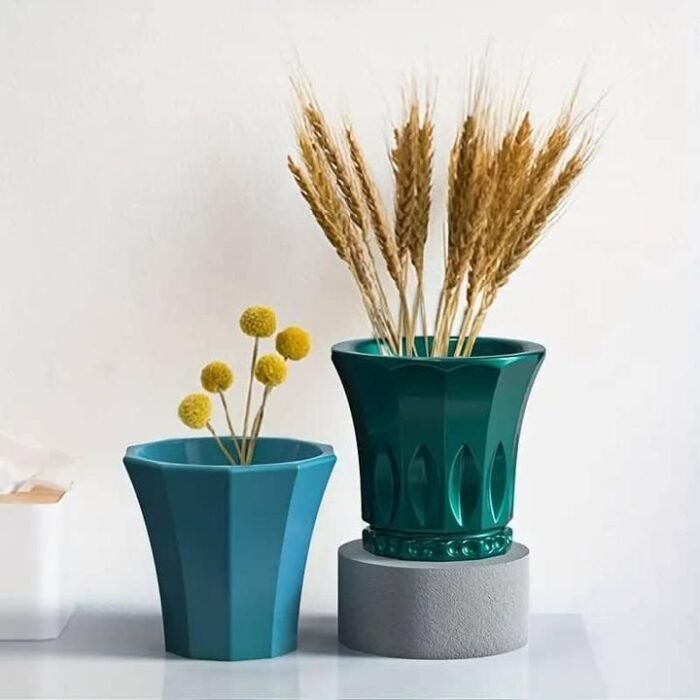 قالب سليكون على شكل مزهرية