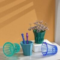 قالب سليكون على شكل مزهرية