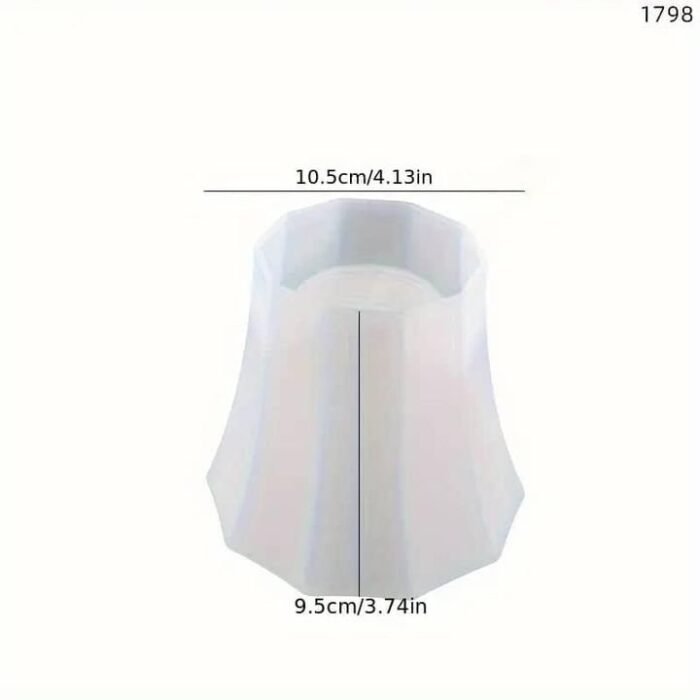 قالب سليكون على شكل مزهرية