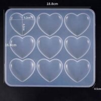 قالب علاقة على شكل قلب