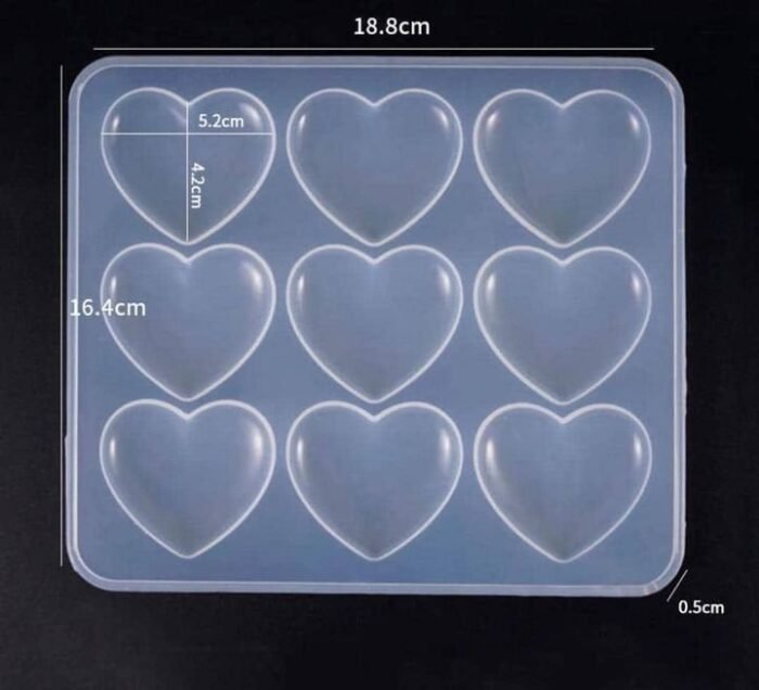 قالب علاقة على شكل قلب