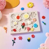 قالب الزهور