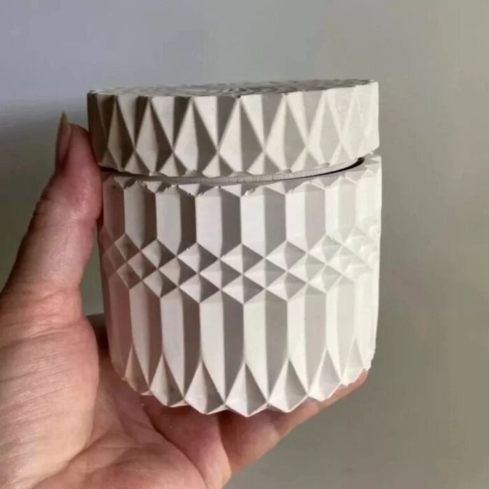 قالب كونكريت حامل شمع