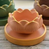 قالب كونكريت وردة