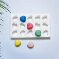 قالب قلوب صغيرة