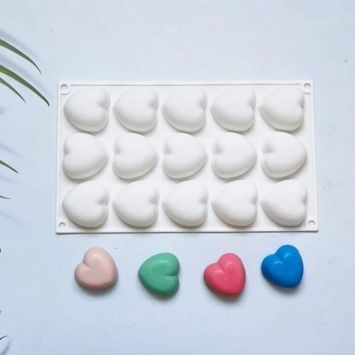 قالب قلوب صغيرة