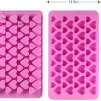 قالب القلوب صغيرة